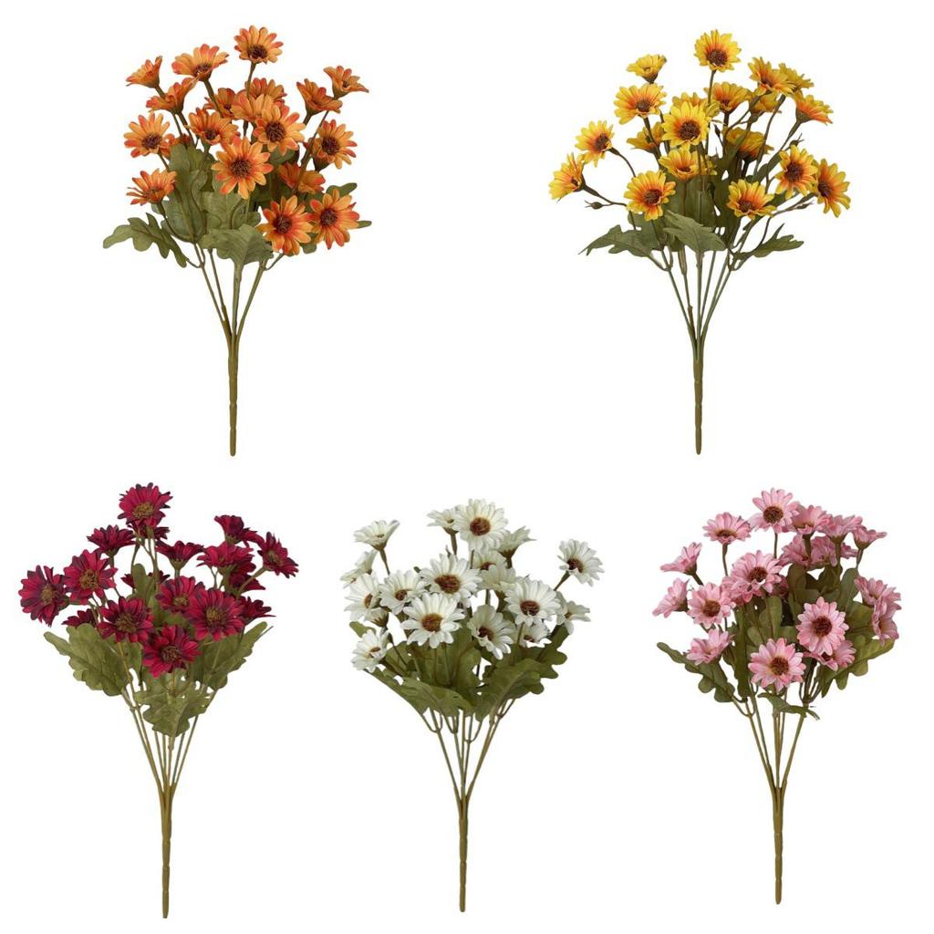 Autumn Color Daisy Bouquet - Small Wild Chrysanthemums for Home Decoration