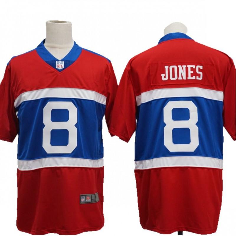 NFL New York Giants Custom Jersey Short Sleeve Football Shirt Embroidered Team Fan Apparel