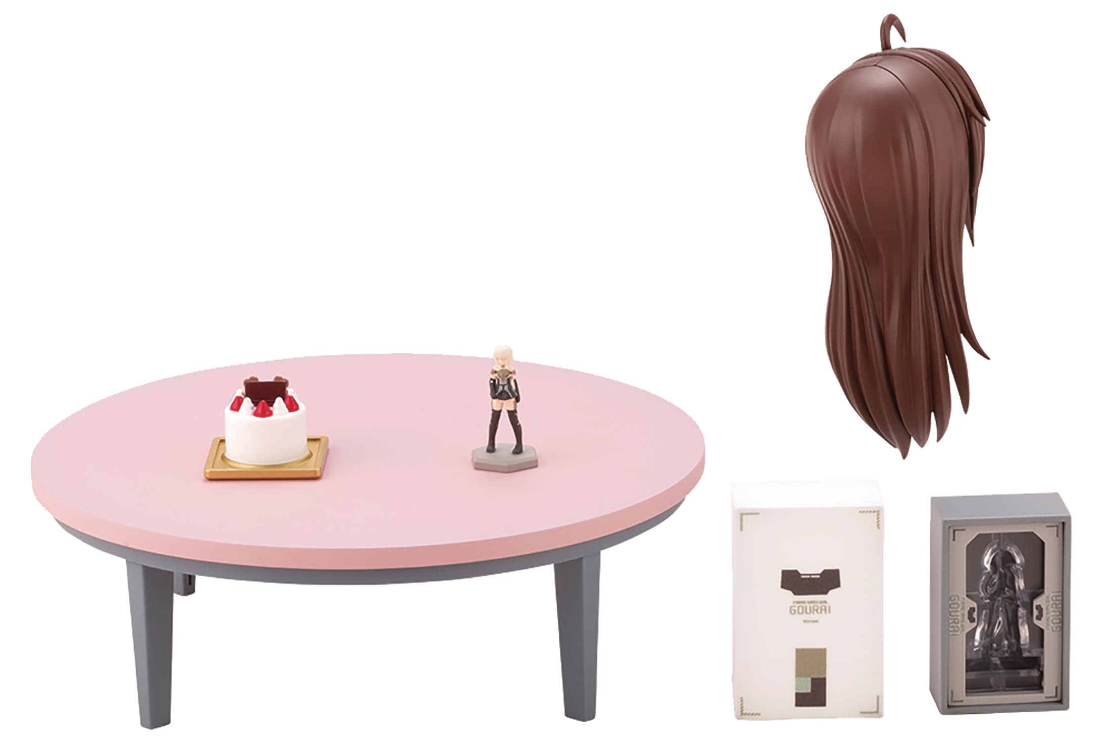 

Креативный набор для сборки модели «Пять огней» на день рождения после школы Розовый «KOTOBUKIYA Girl s Garden» розовый