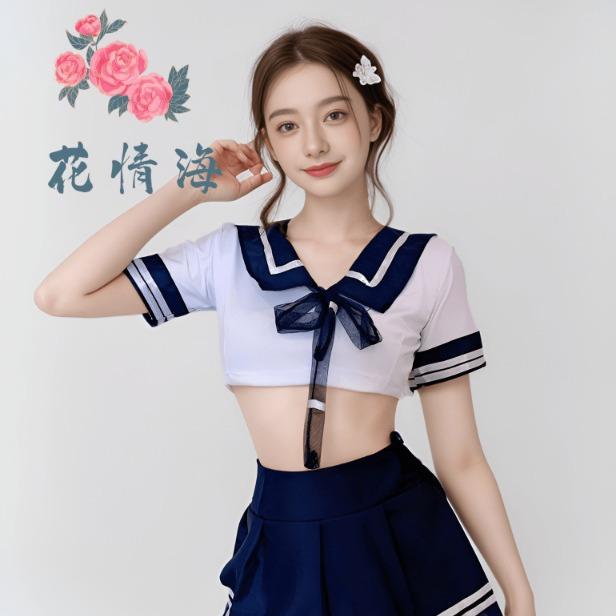 Sex Lingerie Pure Lust Seduction Sexy Tight Student Miniskirt Cosplay