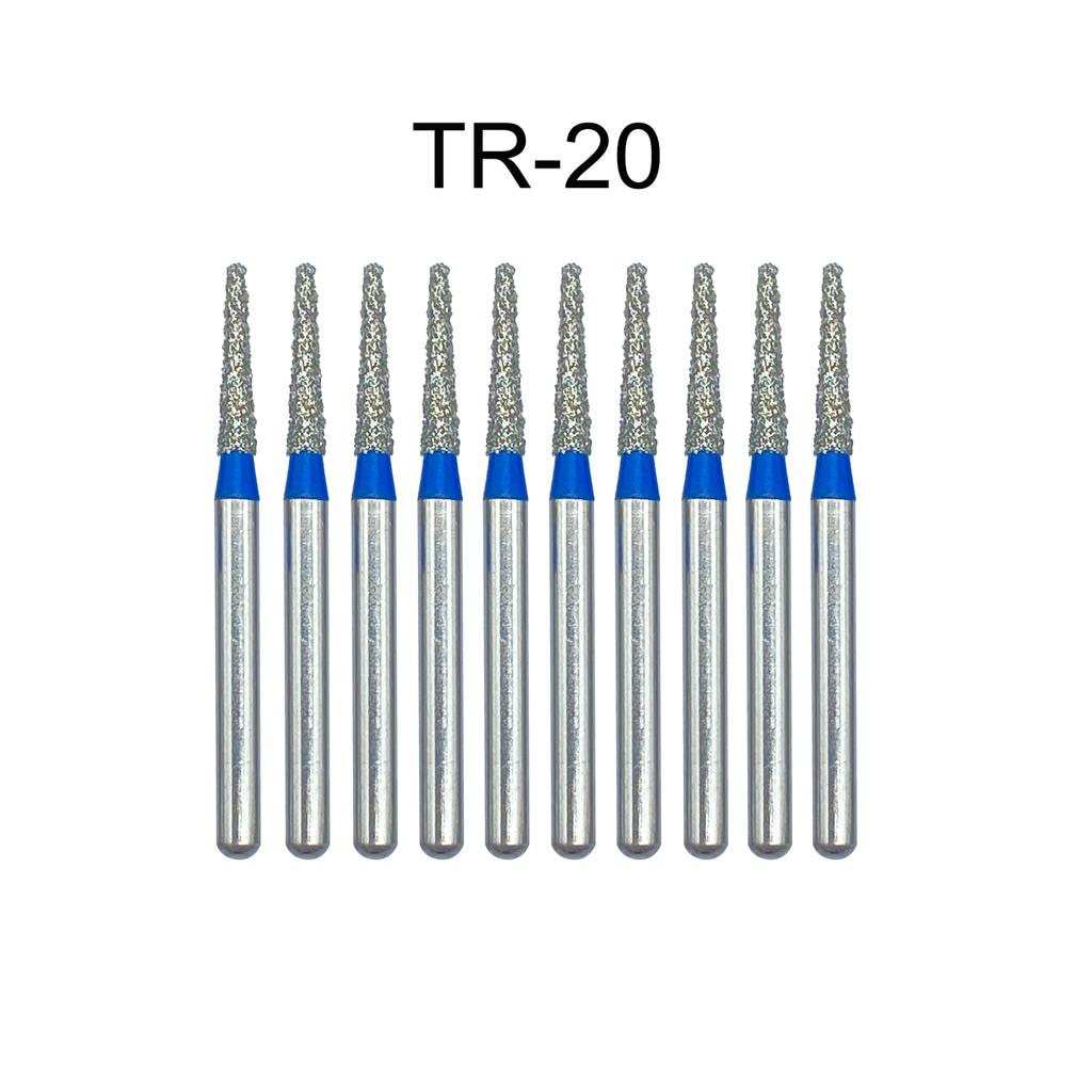 Nun Ck 10 Stück/Packung Dental Diamantbohrer für Hochgeschwindigkeits-Handstück Zahnarztbohrer FG-Serie Durchmesser 1,6 mm