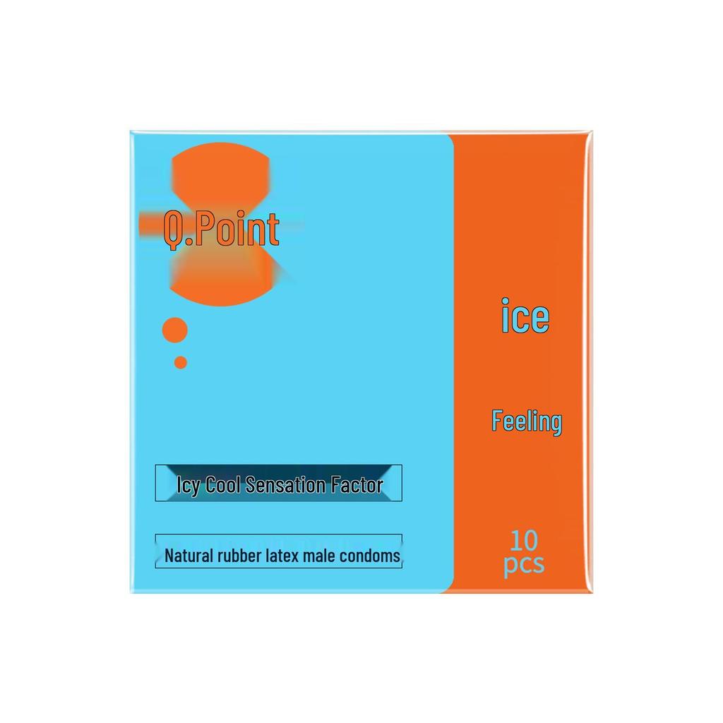 Q-point Ultra-Thin Hyaluronic Acid Condoms: Long-Lasting and Safe for Enhanced Pleasure.