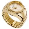 FOSSIL Wrist Watch Quartz Movement Stainless Steel Strap 15mm Gold Dial Women's Watch 50m Water Resistant ES5246