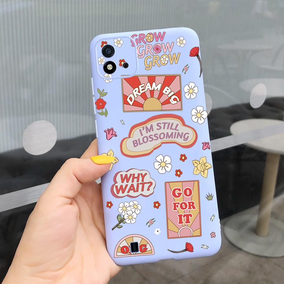 Candy Phone Case For Realme C11 2021 Case 6.52" Cartoon Child Girl Back Cover Shell For Oppo Realme C11 C 11 RMX3231 Silicone