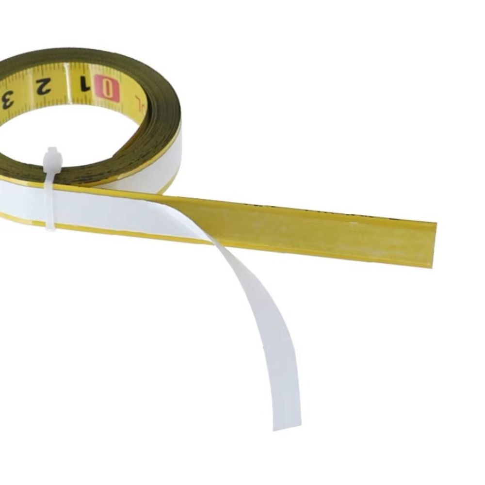 Metric Scale Metal Tape Measure Steel Material Miter Track Tape Adhesive Backed Tape Ruler