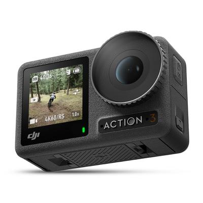 DJI Akční kamera Osmo Action 3 Standard Combo s a 60fps Obraz Živý Duální a Dlouhá Životnost Baterie 4K/120fps Video, Stabilizace, Vodotěsná,