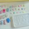 Silicone 3D Nail Embellishment Molds Various Shape Small Accessories Crafting Molds Present for Beauty Enthusiasts