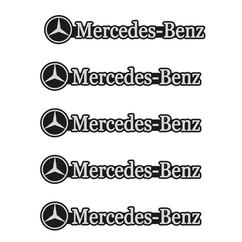 Aluminum Car Audio Decoration Sticker Badge Decal Accessories For Mercedes-Benz GLC X253 X254 C-Class W205 W206 A-Class W177 GLA BM1