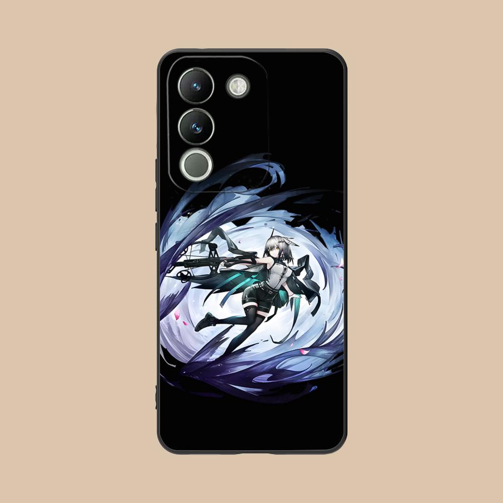 Arknights Greythroat Matte TPU Mobile Phone Case for VIVO V60 V50 V40 V30 V29 V27 V25 V23 Pro Lite 5G Colorful Printing Cover