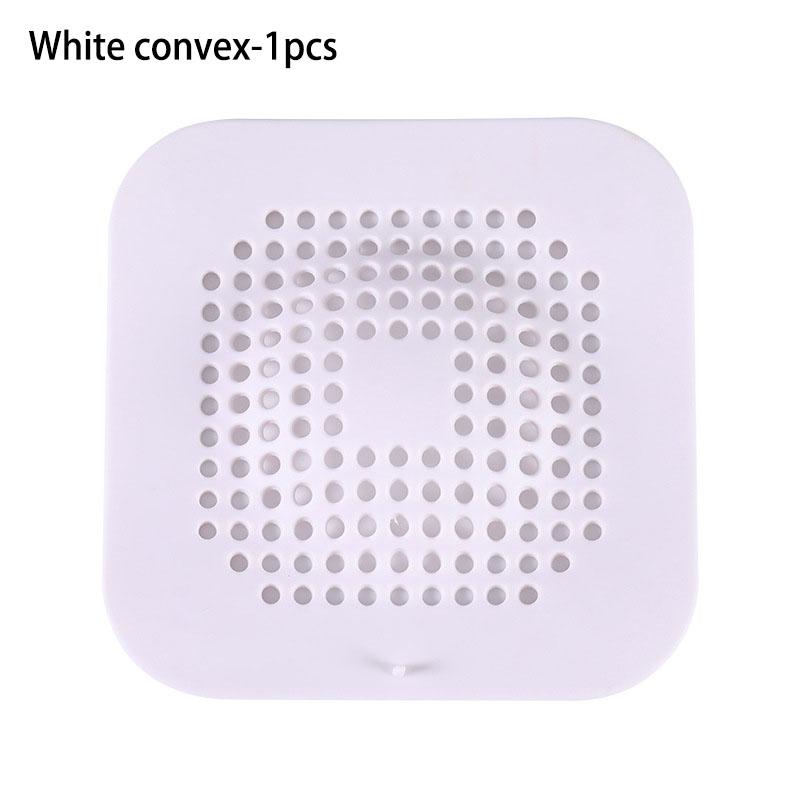 Silikon-Bodenablaufaufkleber für Badezimmer, Küche, Kanalisation, Haarsiebung, Verstopfungsschutzvorrichtung, Haushaltsbadezimmer-Bodenablaufmatte