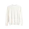 Beaded Bottom Shirt Women's Loose Spring Half High Neck Sweater Long Sleeve Top