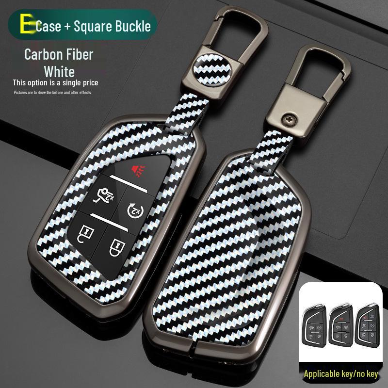 Premium Key Case for Cadillac XTS, SLS, Seville, CTS, SRX, Escalade, ATS - Men's Luxury Accessory