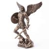Veronese Design Archangel Michael Painted Bronze Finish Religious Figurine 4.2" St.