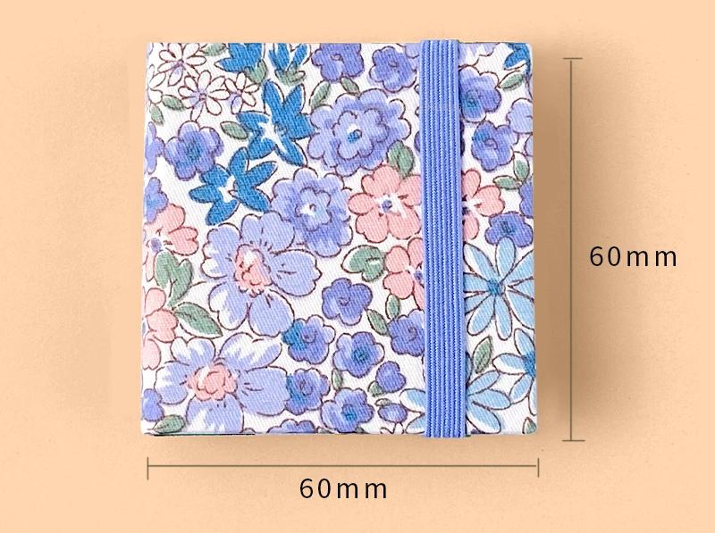 Korean Style Cute Mini Fabric Watercolor Book Acid Free Paper Portable Travel Hand-painted Creative Watercolor Art Drawing Book