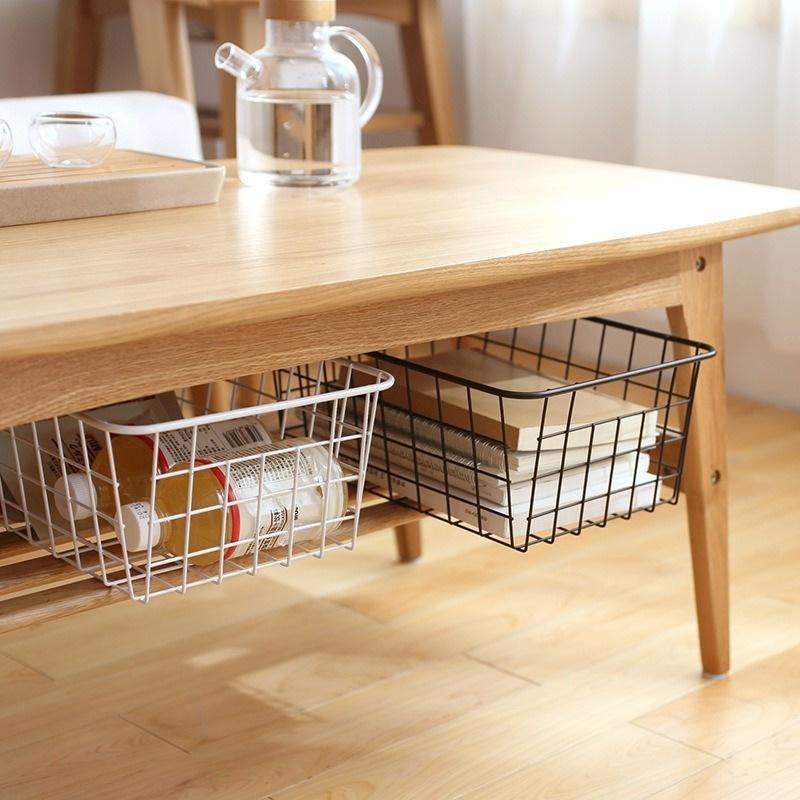 Coș de depozitare din fier forjat japonez, Coș de depozitare pentru birou, Coș de depozitare pentru bucătărie, Cutie de depozitare pentru baie