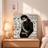 Michael Jackson Pop 5D Diy Diamond Paintings Mosaic Wall Round Diamond Art Painting Kits Embroidery Crystal Accessories Frameless