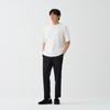 MUJI Men's Water-Resistant Stretch Tapered Pants