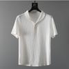 Shirt+Trousers Summer Men Fashion Classic Shirt Men Business Casual Shirts Men A Set of Clothes Size