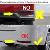 1Pair LED Reflector Lamp Rear Fog Lamp Rear Bumper Light Brake Light for Toyota Kijang Innova 2015 2016 2017