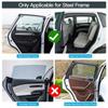 Heat Reduction Magnetic Sunshade Curtain Privacy Protection Auto Sunshade  For Taking a Nap