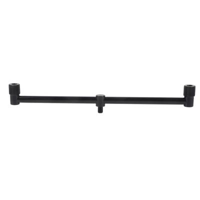 2 Köpfe Aluminiumlegierung Buzz Bar für Angelruten Querträgerhalterung Angelzubehör 30cm 11.8in
