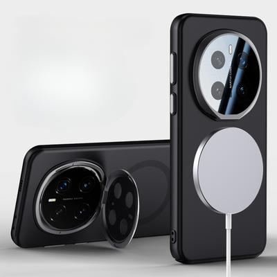 Μεταλλικό κάλυμμα θήκης κάμερας για Honor Magic 7 Pro Magic7 Magnetic for Magsafe Ασύρματη φόρτιση Αόρατη θήκη Kickstand Protect για Honor Magic7pro