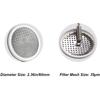 Reusable Syphon/Siphon Coffee Filter for Hario Yama Siphon Coffee Maker & Other Similar Syphon Coffee Maker, Permanent Stainless Steel & Silicon