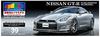 Aoshima Bunka Kyozaisha Prepainted Model Series Nissan R35 2014 Dark Metal Gray Painted Plastic Model 1/24 No.39 GT-R