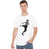 Bruce Lee Unisex Adult Flying Kick T-Shirt