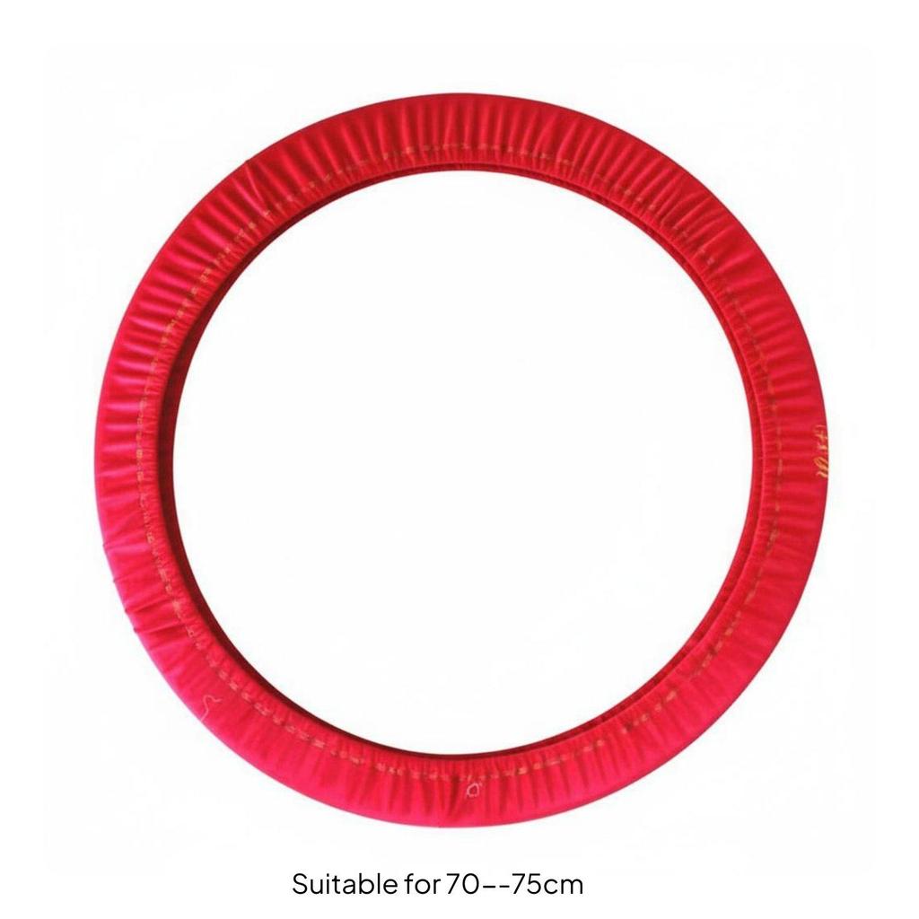 Rhythmic Gymnastics Hoop Cover Shielded Velvet Protector Smooth and Soft