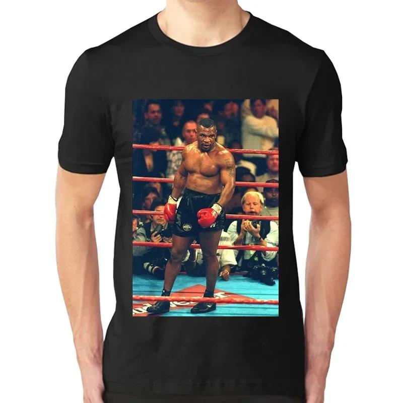 

Boxing Mike Tyson TShirt Summer Cotton ONeck Short Sleeve Sports Fitness Unisex T Shirt New Size S3XL 4XL