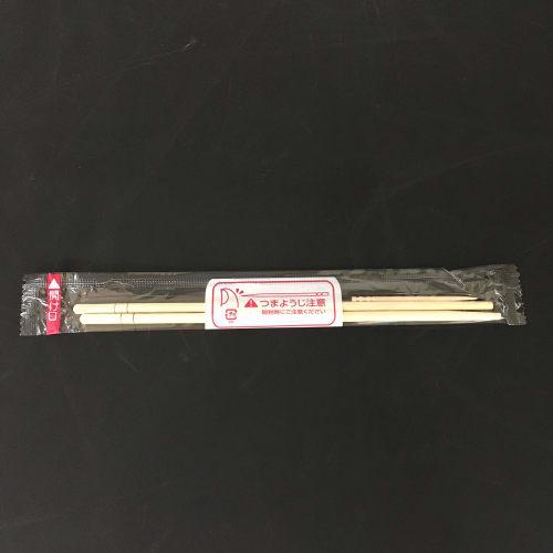 Shinwa Joystyle Bamboo Chopsticks, Approx. 20cm, Individually Wrapped, No-Split, with Toothpicks, Large Capacity, 50 Pairs, Beige