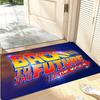 Door Mats Interior Foot Rug Back To The Future Welcome Floor Mat for Entryway Soft Hallway Carpet Kitchen Rugs Fluffy Home Decor