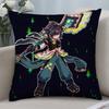 Genshin Impact Kinich Pillow Case 3D Print Polyester Fiber 40*40 Cm Home Sofa Throw Pillow Cover Decoration Festival Gift