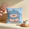 Hot LLulu Piges Cushion Cover Stylish Washable Pillow Cover Ideal for Couch Bedroom Car Decoration