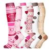 Cross-border Over-the-Knee Compression Yoga & Sport Socks Set