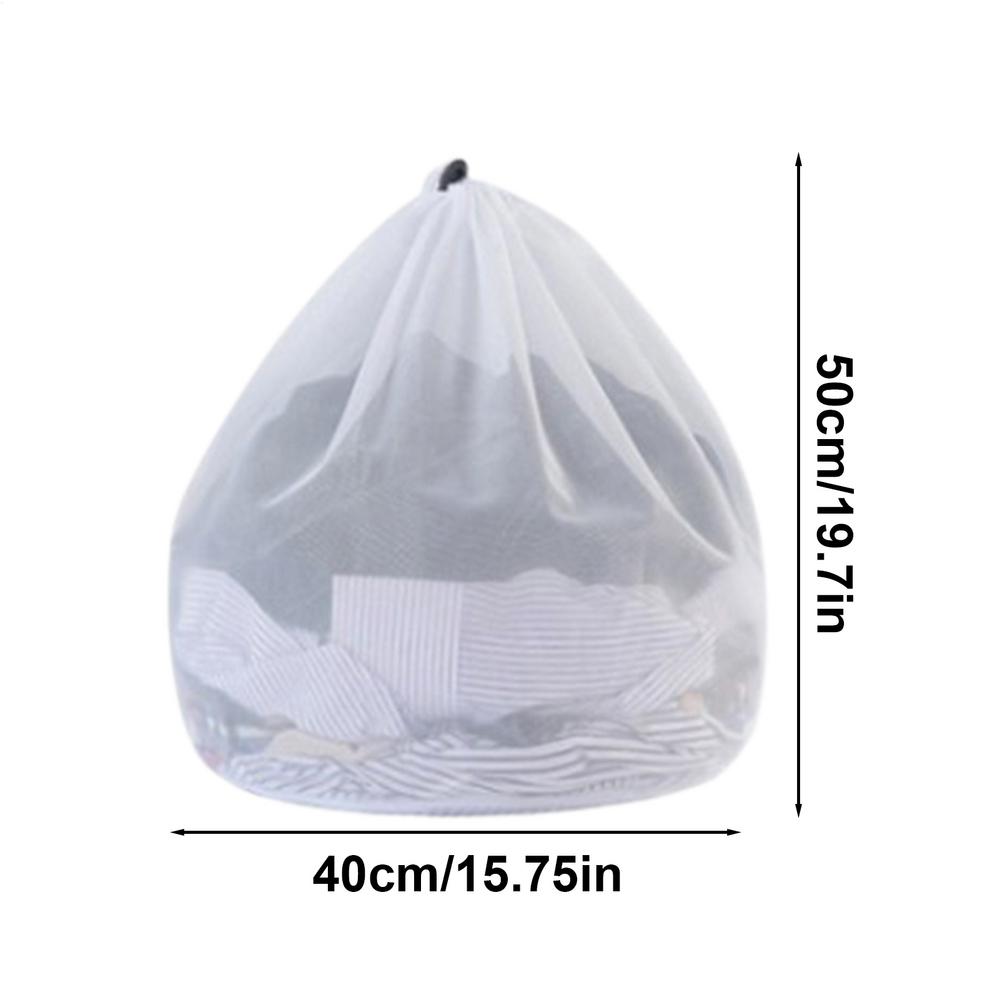 Drawstring Laundry Bag Dirty Clothes Net Bags Washing Machine Clothing Organizer Net For Bra Socks Underwear Shoe Storage