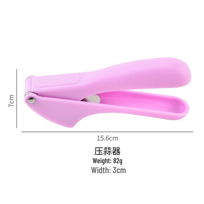 Hvitløkspresse og ingefærpresse i rustfritt stål - Manuell kjøkkenredskap