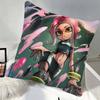 SSplatoon  Video Game Splatoon Pillow Case Square Pillow Bedroom Sofa Leisure Comfort Cushion Car Home Decoration