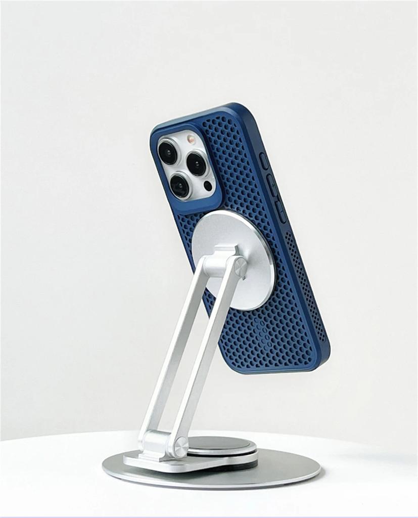 Heat Dissipation Hole For Case For For Iphone 17 16 1 14 Plus 13 12 Pro Max Magnetic Wireless Charge PC Hard Cover