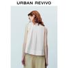 UR Women's Elegant Color-Block Sleeveless Blouse