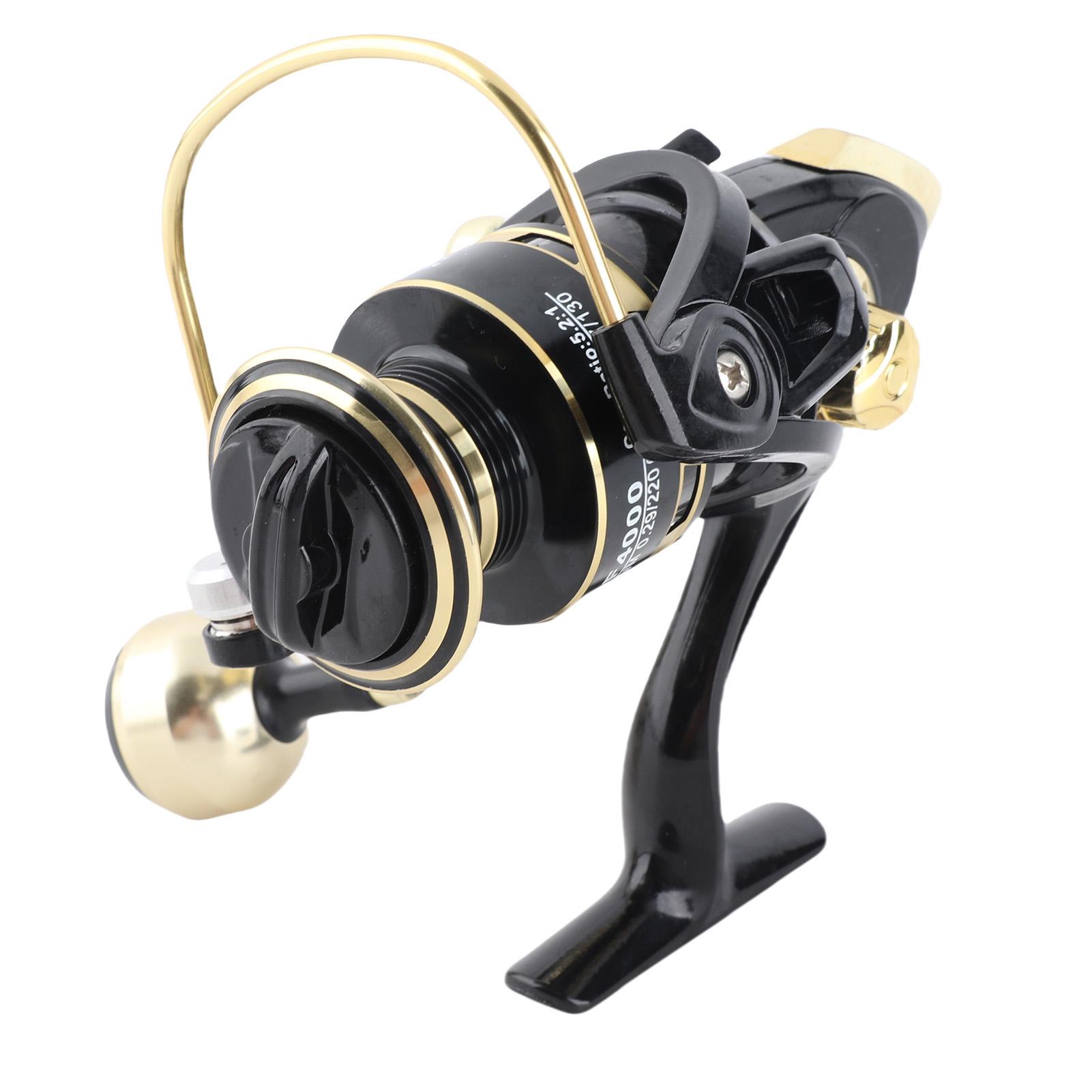 Fishing Reel 13+1BB 5.2:1 High Speed Full Metal Fishing Tool for Outdoor Saltwater Lure Ice Fishing DF4000