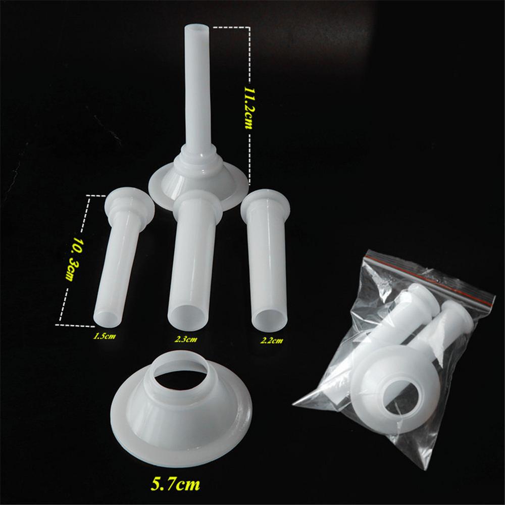 

Ручний апарат для приготування ковбас Трубка Шприц Машинка для наповнення м ясом Насадка Воронка для набивання ковбас Кухонні інструменти Аксесуари для м ясорубки білий