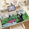 Cute The Little Mole Art Mouse Pad Anti Slip Rubber Edge Locked Thickened Laptop Gaming Desk Mat