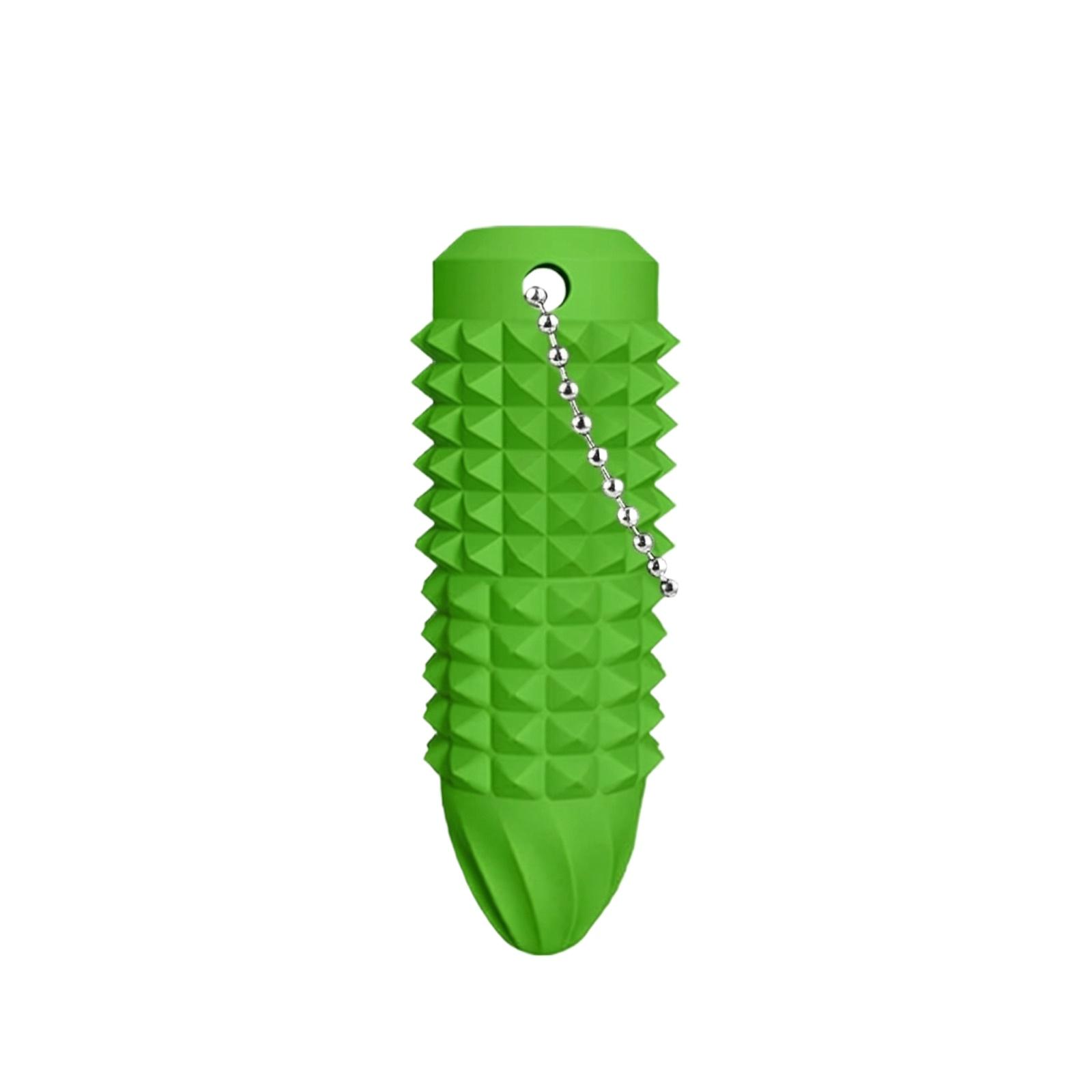 

Silicone Sensory Toys Massage Pendant Stress Relief Relaxation one size зелёный