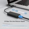 USB Type C to RJ45 2.5Gbps Ethernet Adapter Providing Fast 2500Mbps Internet Access Enhances Productivity