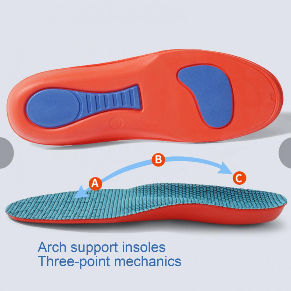 2 Pairs Sports Insoles Unisex Improve Posture Orthotic Insoles Comfort Sole Insole for Bunions Arch Support Foot Fatigue Relief