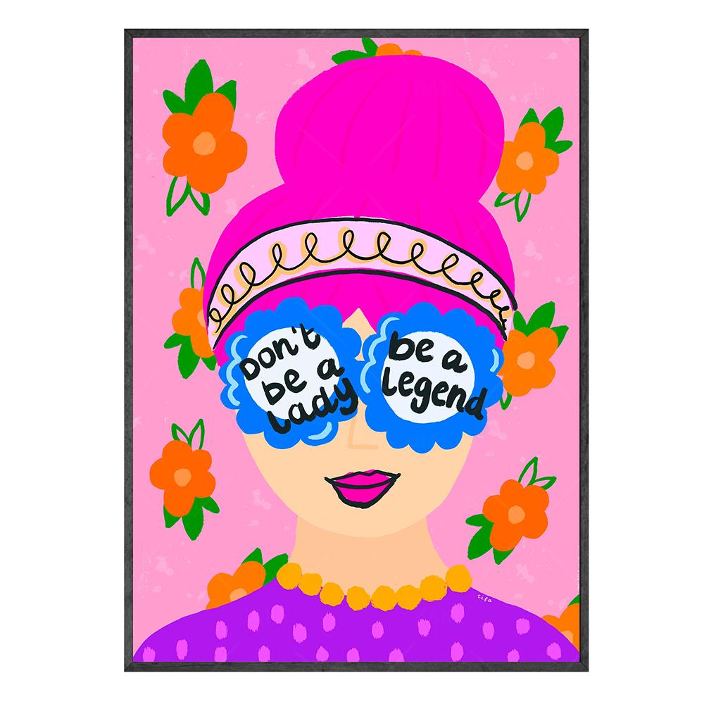 Florale mehrfarbige abstrakte Gartenpflanzen Wandkunst Leinwand Malerei Bild Poster und Drucke Galerie Gang Einzigartige Wohnkultur