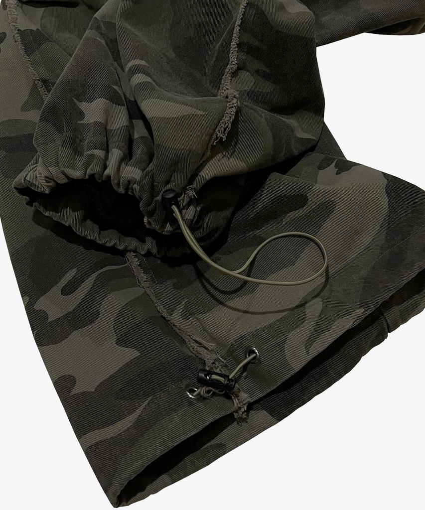 Nainneoscheu Grunge Camo Cargo Pants_Khaki