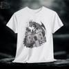 Dragon Castle Graphic Tee: Medieval Fantasy Shirt